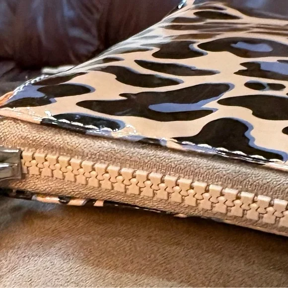 Consuela Leopard Crossbody Bag with Pink and Tan Strap - Picture 16 of 16